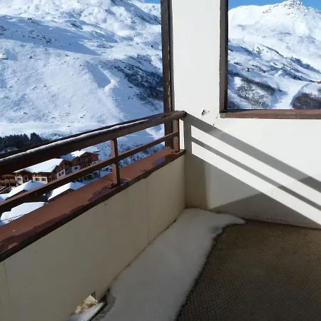 Ensoleille Pour 3 Pers Avec Balcon, Pied Des Pistes - Le Sorbier, Les Menuires - Fr-1-178-152 *